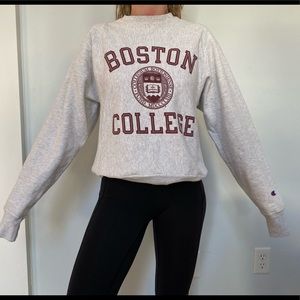 CHAMPION BOSTON COLLEGE CREWNECK